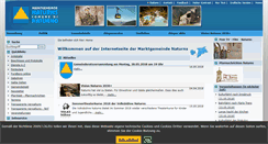 Desktop Screenshot of comune.naturno.bz.it